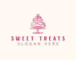 Sweet Dessert Cake logo design