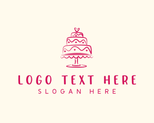 Sweet Dessert Cake logo