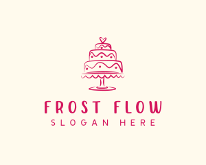 Sweet Dessert Cake logo design