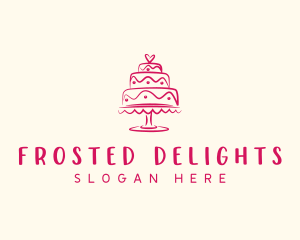 Sweet Dessert Cake logo design