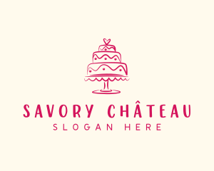 Sweet Dessert Cake logo design