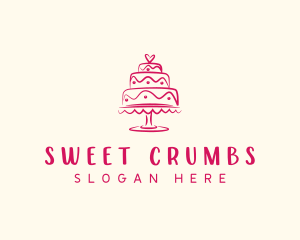 Sweet Dessert Cake logo design