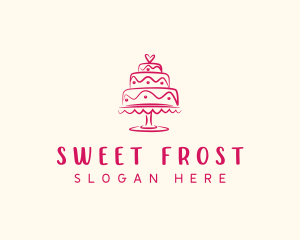 Sweet Dessert Cake logo design