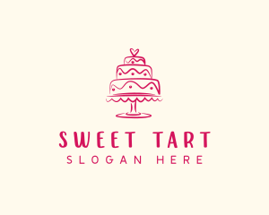 Sweet Dessert Cake logo design