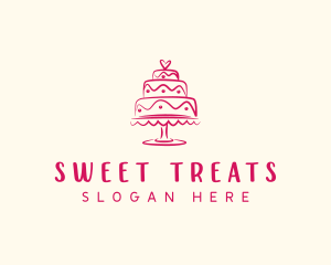 Sweet Dessert Cake logo design