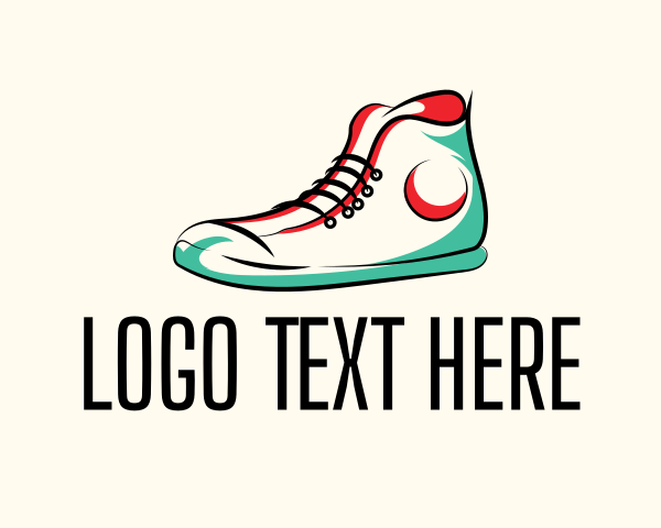 Canvas Shoe logo example 4