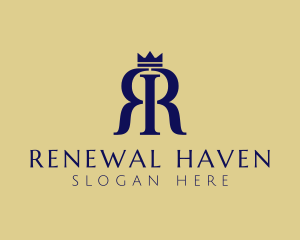 Royal Luxury Crown logo design