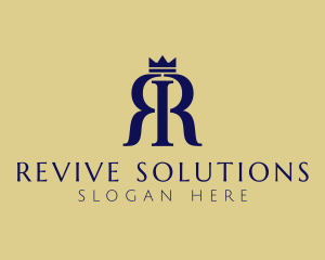 Royal Luxury Crown logo design