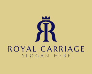 Royal Luxury Crown logo design