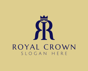 Royal Luxury Crown logo design