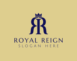 Royal Luxury Crown logo design