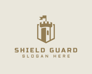 Medieval Tower Fortress logo design