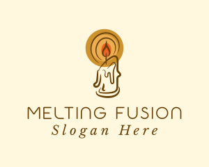 Melting Candlestick Light logo