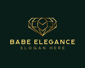 Elegant Luxury Diamond logo design