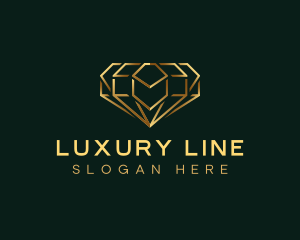 Elegant Luxury Diamond logo design