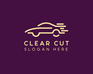 Simple Car Lines logo design