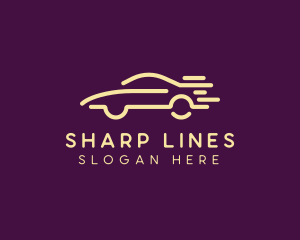 Simple Car Lines logo design