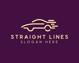 Simple Car Lines logo design