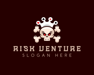 Skull Gambling Game   logo design