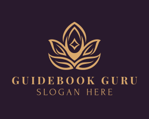 Lotus Leaf Spa logo design