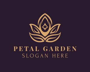 Lotus Leaf Spa logo design