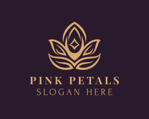 Lotus Leaf Spa logo design