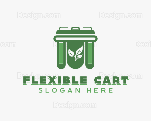 Garbage Trash Bin Logo