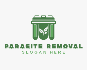 Garbage Trash Bin logo design