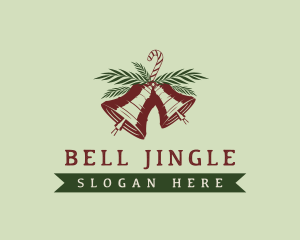 Christmas Bell Decoration logo design