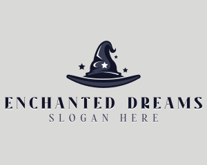 Wizard Magician Hat  logo design