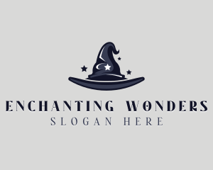 Wizard Magician Hat  logo design