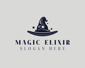 Wizard Magician Hat  logo design