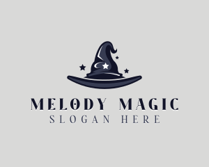 Wizard Magician Hat  logo design