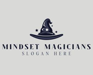 Wizard Magician Hat  logo design