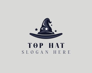 Wizard Magician Hat  logo design