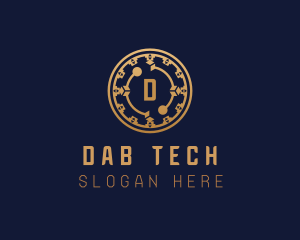 Digital Cryptocurrency Tech logo design