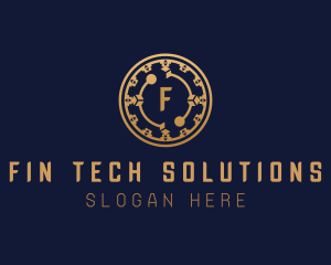 Digital Cryptocurrency Tech logo design