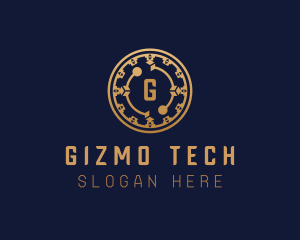 Digital Cryptocurrency Tech logo design