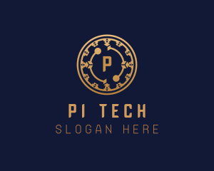 Digital Cryptocurrency Tech logo design