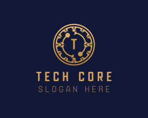 Digital Cryptocurrency Tech logo design