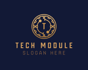 Digital Cryptocurrency Tech logo design