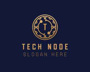 Digital Cryptocurrency Tech logo design