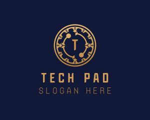 Digital Cryptocurrency Tech logo design