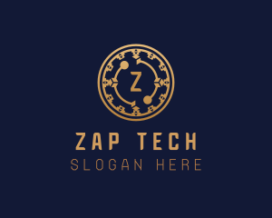 Digital Cryptocurrency Tech logo design