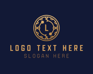Cryptocurrency - Digital Cryptocurrency Tech logo design
