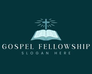 Holy Bible Cross logo