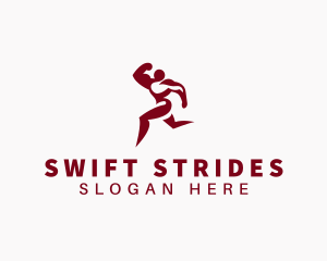Sports Running Athlete logo