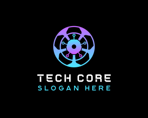 Tech Cyber Software logo design