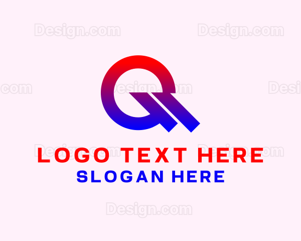 Startup Business Letter Q Logo