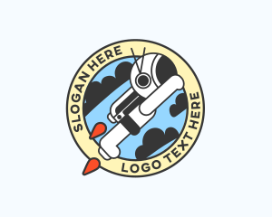 Astronaut Spaceman Suit logo